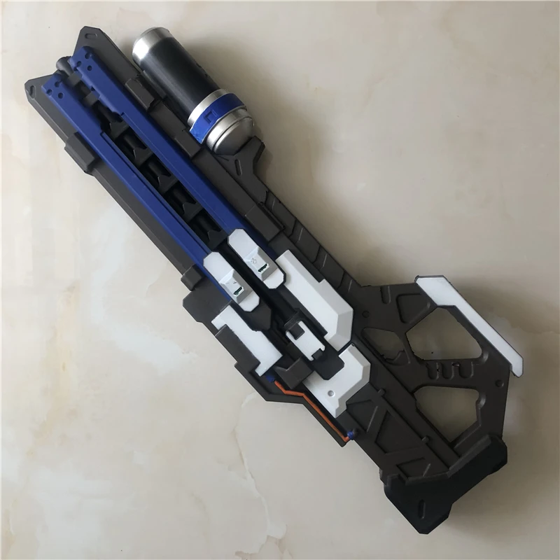 

[New] Big size simulation OW Game Hero Soldier 76 Prop weapon D. va Costume Prop Wrist gun Weapon cosplay collection Toy Gun