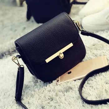 

2020 new fashion female bag Korean version of the simple wild small square bag summer retro solid color shoulder diagonal bag