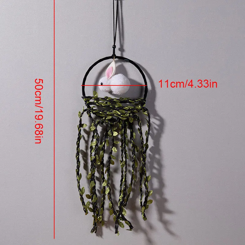 practical Hairball rabbit dream catcher new strange creative dream catcher crafts dreamcatcher home girls room hanging decor