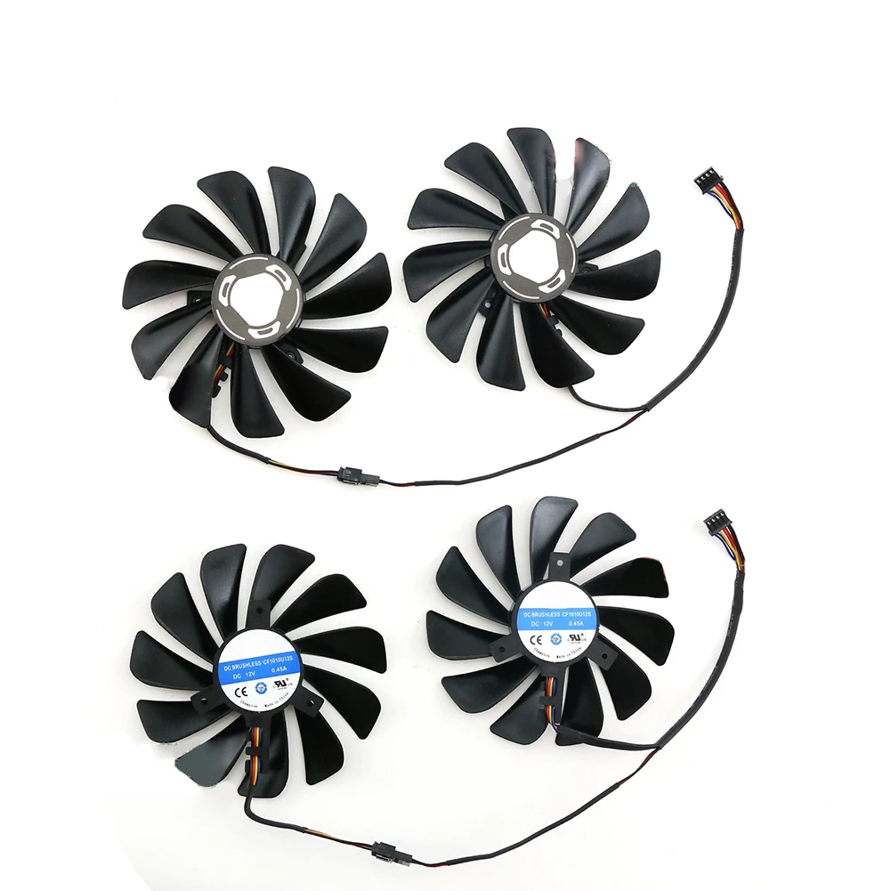Per Xfx Rx5500 5500Xt 5600 5600Xt Rx5700 5700Xt Scheda Grafica Ventola Di Raffreddamento Cf1010U12S