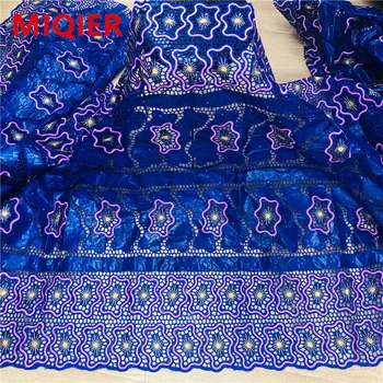 

MIQIER 2020 High Quality African nigerian Lace Fabric Wedding Party Dress cotton for sewing french lace fabric Guipure HBL25