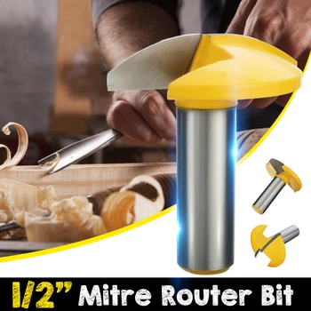 

1/2'' Shank Cabinet Door Panel Bowl Horizontal Crown Router Bit Wood Carving Milling Cutter Woodworking Tools