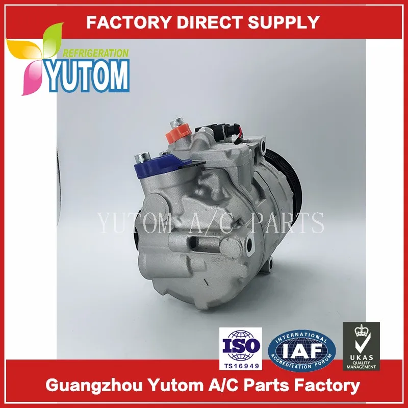 7SEU17C компрессор для Porsche Cayenne 4.8L 02-15 авто AC компрессор 7L5820803 447180-3760 447220-9110 94812601100