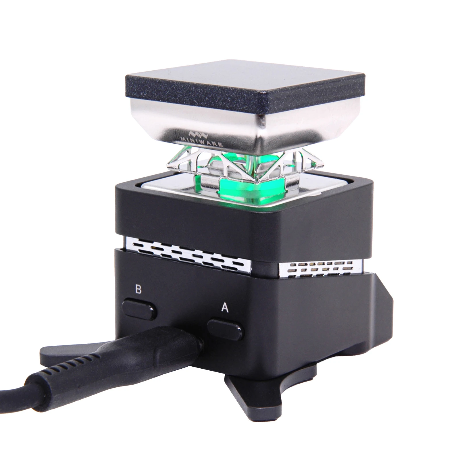 

MHP30/MHP30PD Intelligent Hot Plate Preheater Portable Mini Constant Temperature Heating Table 30 * 30mm Heating Area