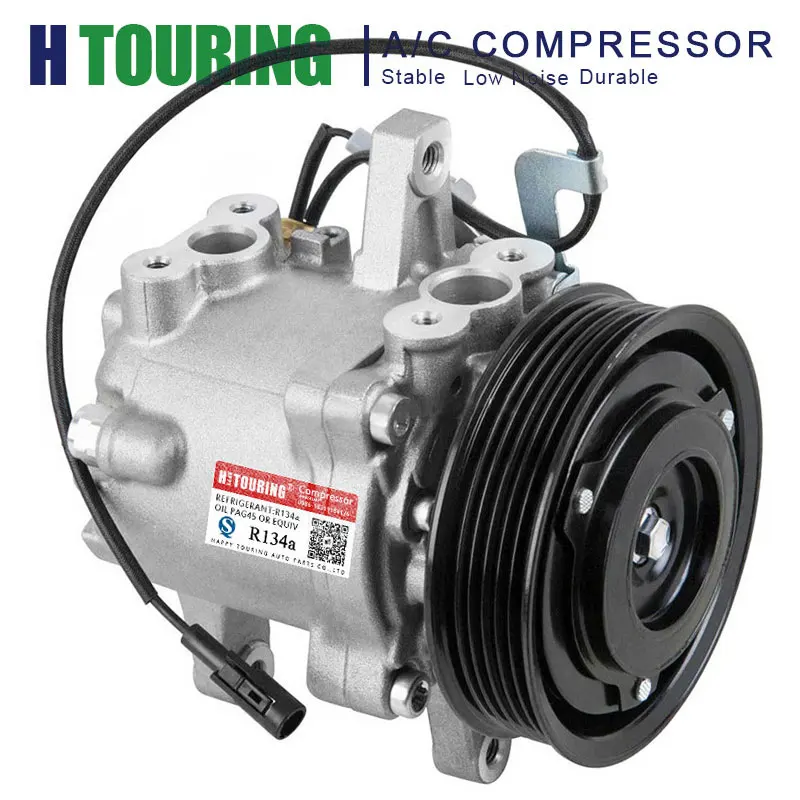 

AC Air Conditioning Compressor for Kubota Heavy Duty 1980-2006 SV07E 447280-3050 447280-3080 3P999-00620 4472803050 4472803060