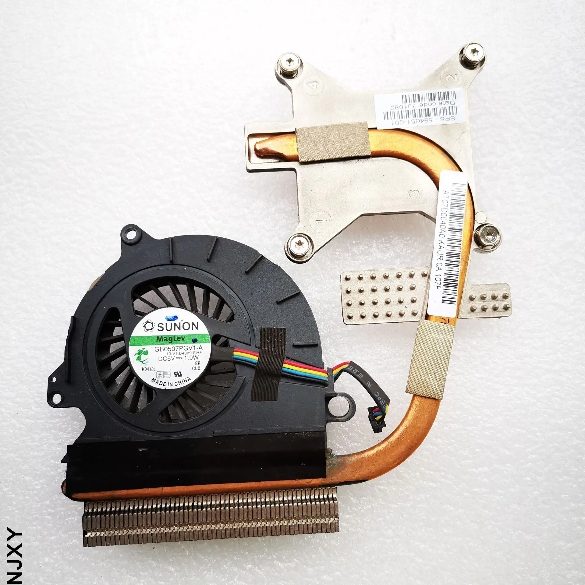 Cooler Fan for HP Elitebook 8440p 8440w Laptop CPU Fan 594049-001 Sunon GB0507PGV1-A