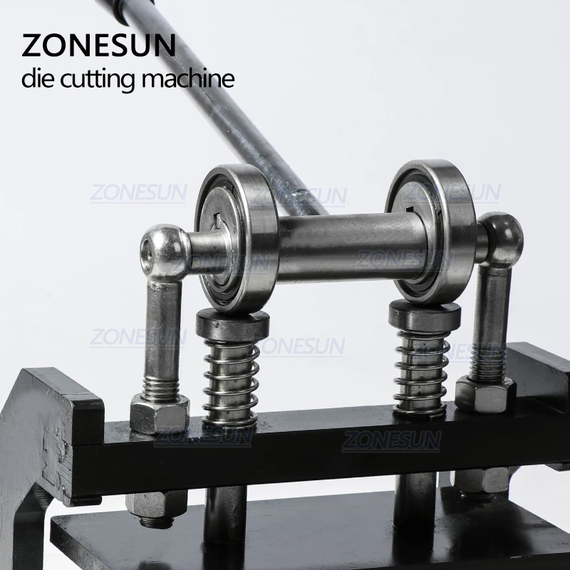 ZONESUN DM-2616N станок для высечки кожи ручной работы для высечки сережек прессовочная машина для штамповки штампов из стали