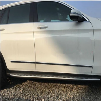 

WELKINRY for Mercedes-Benz GLC X253 coupe C253 2015 2016 2017 2018 2019 2020 ABS chrome car body door side moulding trim