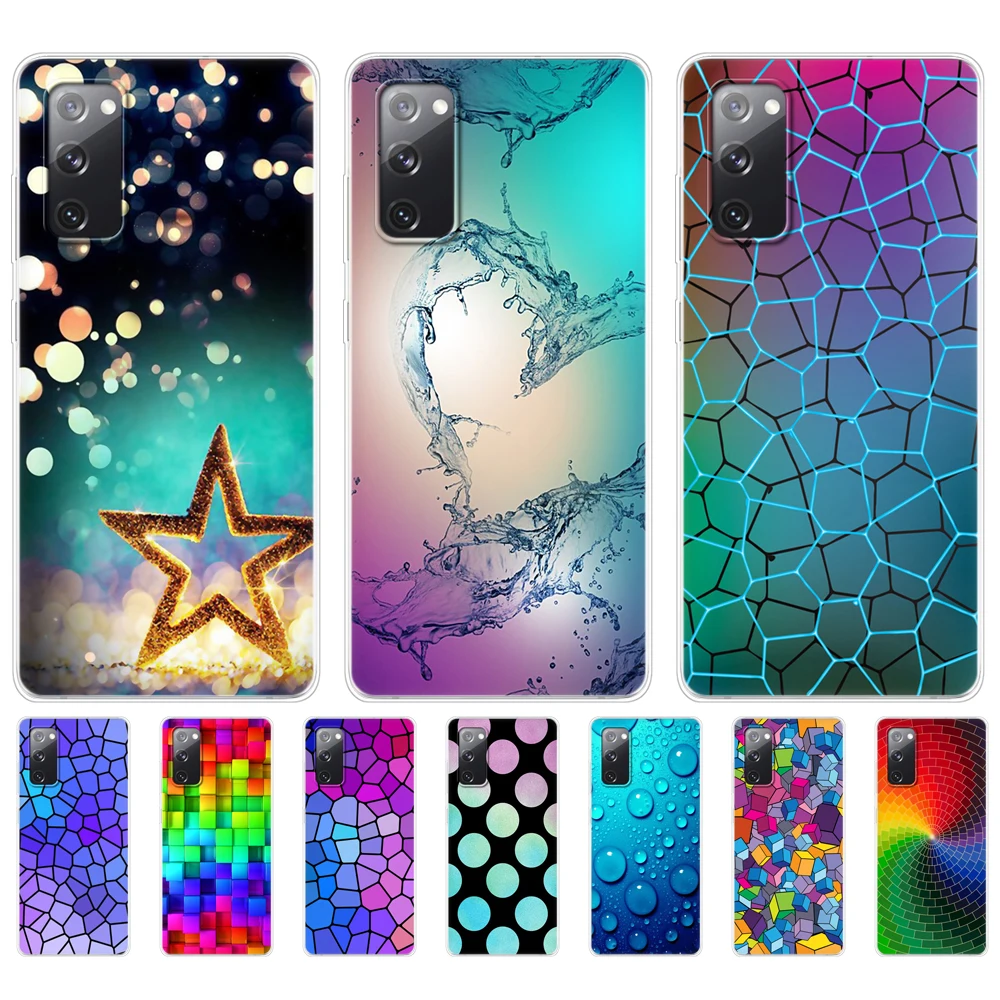Per Samsung Galaxy S20 Fe Custodia 6.5 "Tpu Cover Posteriore Morbida Per Samsung S20 Fe Paraurti Galaxy 20 Fe S20Fe Funda Silicon Coque