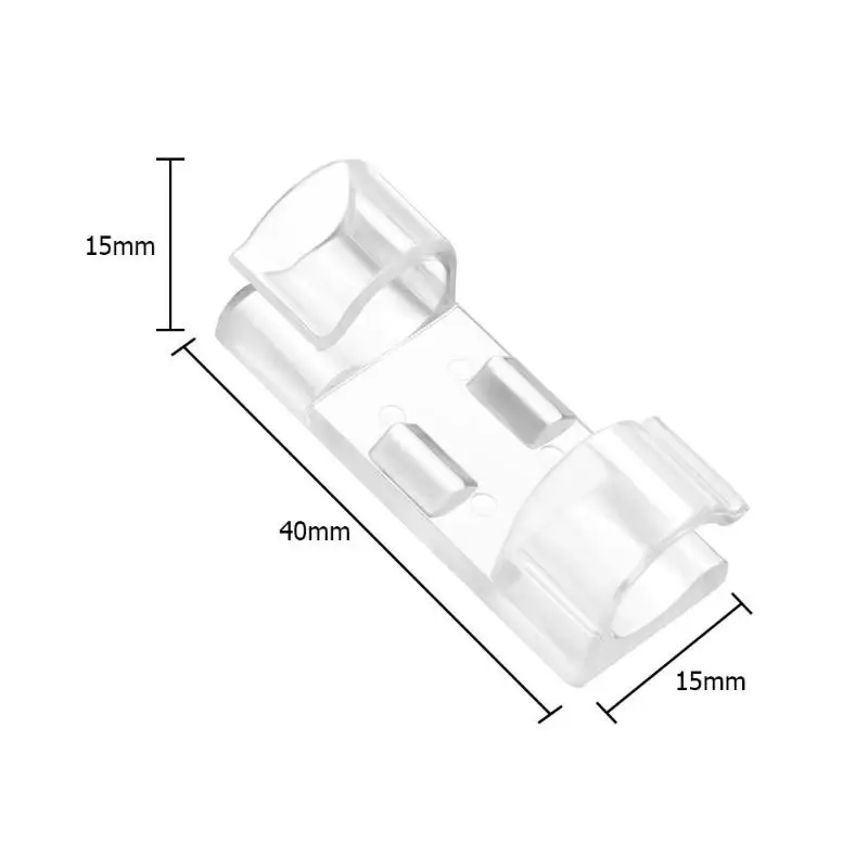 16/20 штук стол настенные часы зажимы для провода Прозрачный Кабельные зажимы из пластика ABS, имитация провода из клейкого материала USB линейный Органайзер Галстуки держатель-фиксатор