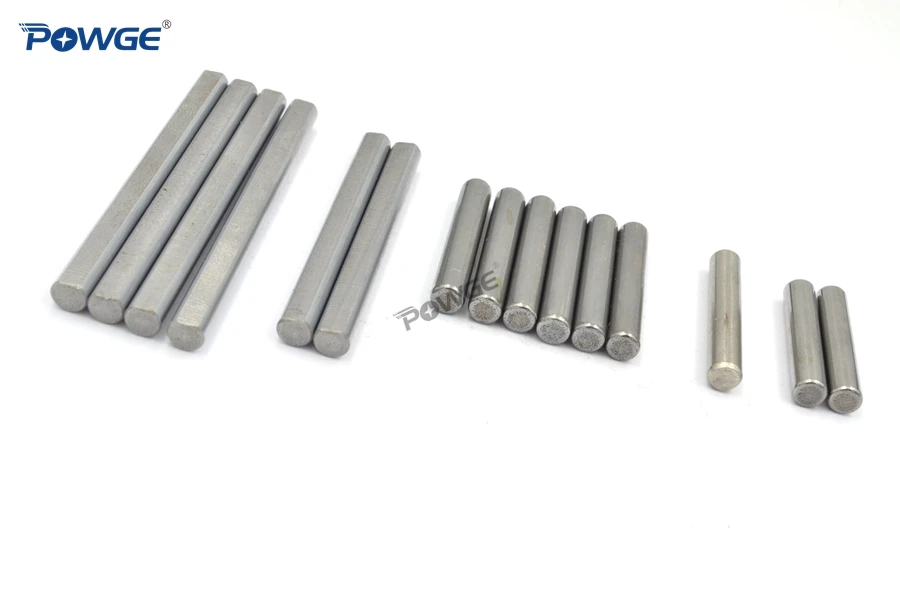 Günstig POWGE VORON V2.2 Motion linear welle Set Schleifen Flache Runde Länge 26 30 50 60mm Durchmesser 5mm Stahl Stange Verchromt Liner