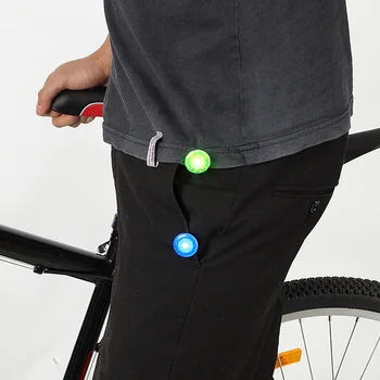 

4Pcs Shoe Clip Light LED Mini Clip Light Outdoor Equipment Warning Light Accessories Night Running Flash Signal Lights HB88