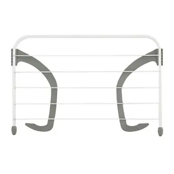 

Balcony Indoor and Outdoor ABS Telescopic Clothes Pole Folding Drying Rack Outdoor Radiator Drying Rack