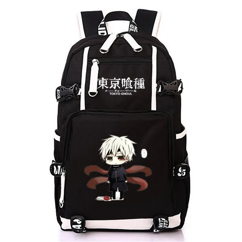 Высокое качество одежда с надписью «Tokyo Ghoul Рюкзаки нейлон школьные сумки, рюкзаки для девочек-подростков рюкзак Для женщин Для мужчин Bagpack Мода