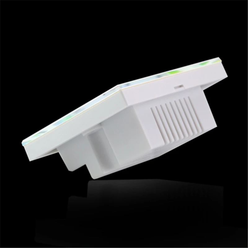DC12V 4A 86 настенный светодиодный RGB Диммер Сенсорная панель контроллер для fita RGB Светодиодная лента DIY домашнее освещение белое Хрустальное стекло