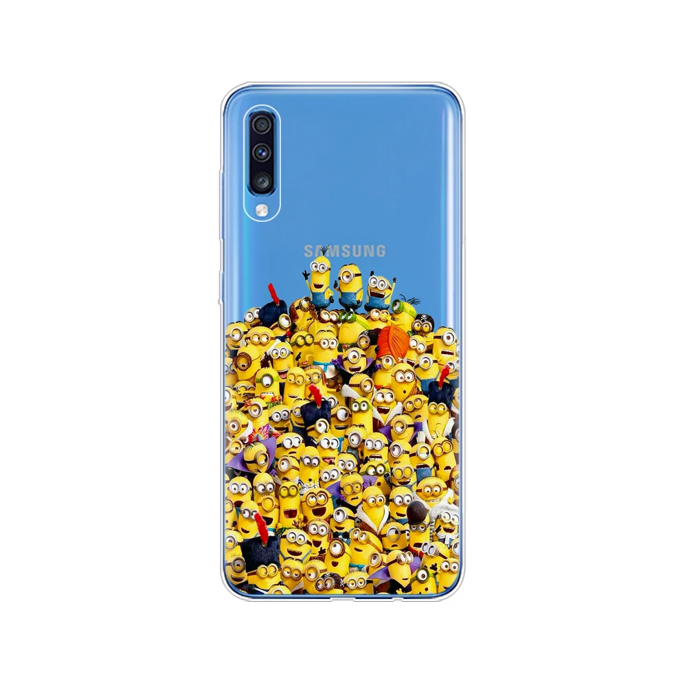34537 Для samsung A70 чехол бампер мягкий TPU чехол для телефона на samsung Galaxy A70 силиконовый чехол A 70 A705 A705F coque противоударный - Цвет: 34537