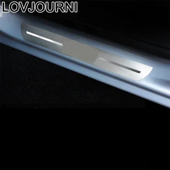 

Car Foot Pedal Exterior Automovil Auto Modified Covers Sticker Strip Decoration Accessories Modification 18 19 FOR Peugeot 3008