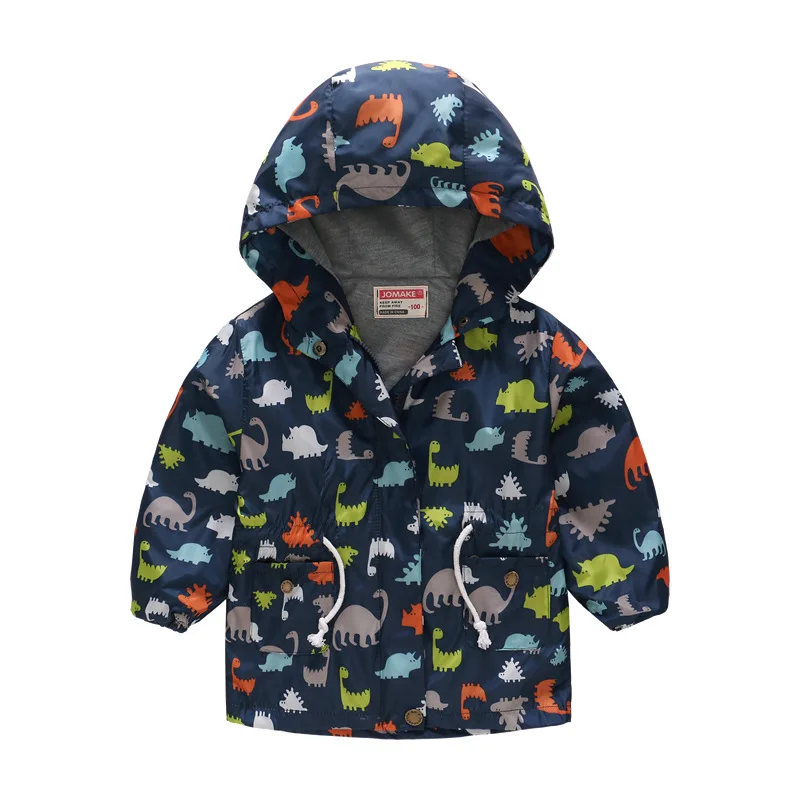 Autumn Winter Boys Girls Jackets Outerwear Children Hooded Windbreaker Coats Infant Waterproof Hoodies Toddler Baby Coat Kids