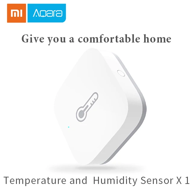 Xiaomi Aqara концентратор шлюз 3 Интеллектуальная связь "умные" аксессуары для дома работа с Mijia Температура Влажность двери окна сенсор - Цвет: Humidity Sensor
