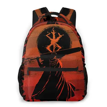 

Berserk School Bags Black Swordsman Art Beautiful backpack for Men Women