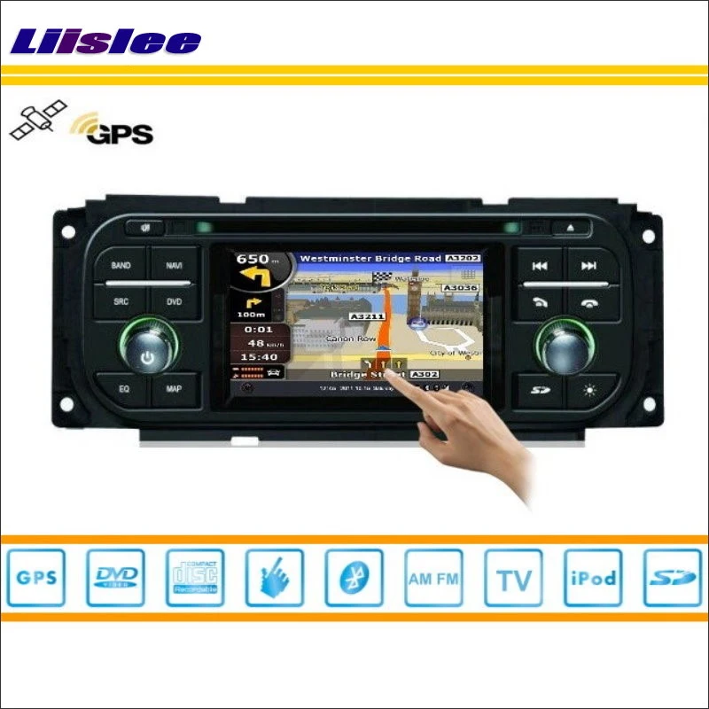 Для Chrysler Aspen 2004 ~ 2005 Автомобильный GPS навигатор навигация Радио ТВ DVD iPod BT USB AUX HD