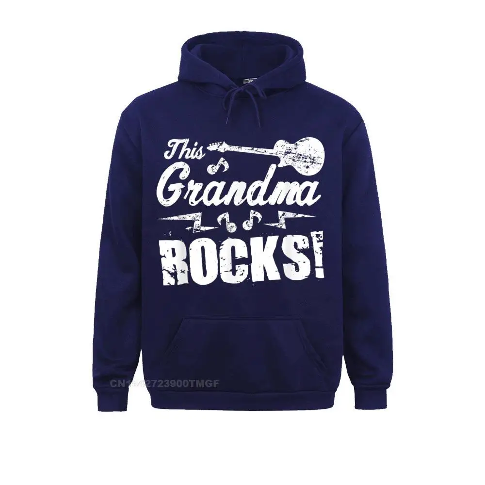 Family Long Sleeve Hoodies Fall Graphic Hoods Men's Sweatshirts This Grandma Rocks T Shirt - Guitar Rock n Roll Funny Tee__B11741 This Grandma Rocks T Shirt - Guitar Rock n Roll Funny Tee__B11741navy