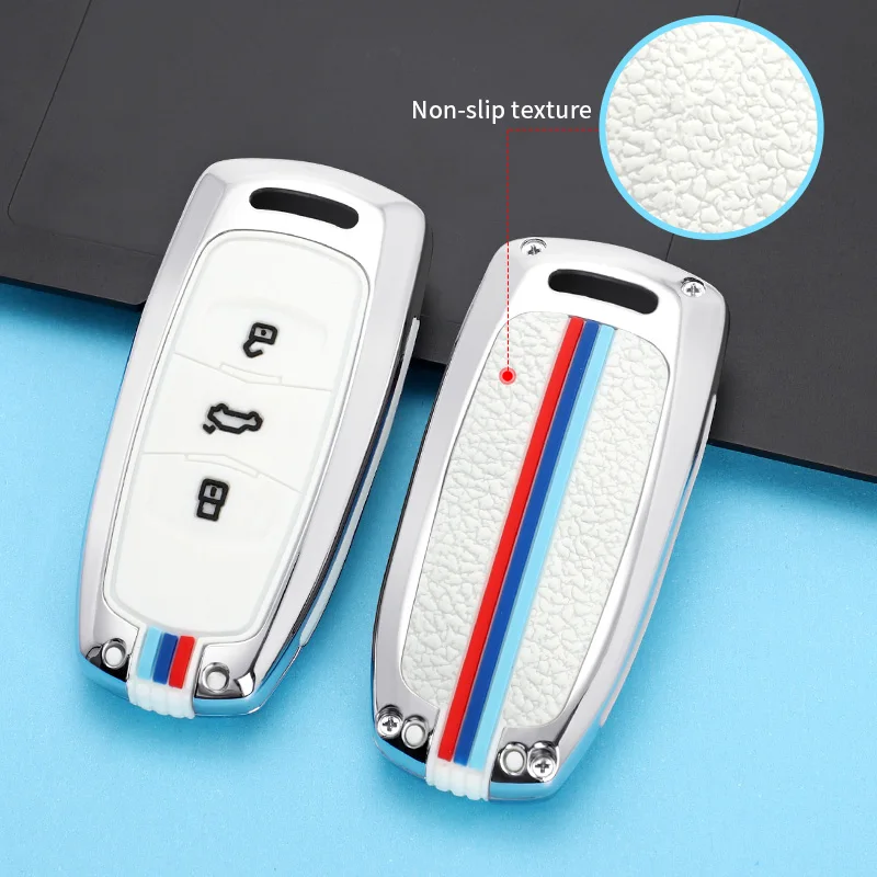Copertura della cassa chiave a distanza dell'automobile per Geely Atlas Boyue NL3 EX7 Emgrand X7 SUV SUV GT GC9 accessori Shell Fob protetto - H28ec44d9c4ca441bad273878724d1e0bG