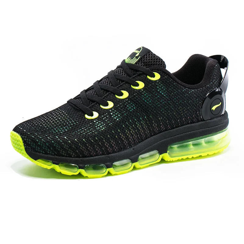 Light Green ONEMIX; Zapatos de Hombre; спортивная мужская обувь для бега; женская обувь с высоким берцем; классная обувь на воздушной подушке для тренировок; спортивная мужская обувь для бега - Цвет: Light Green