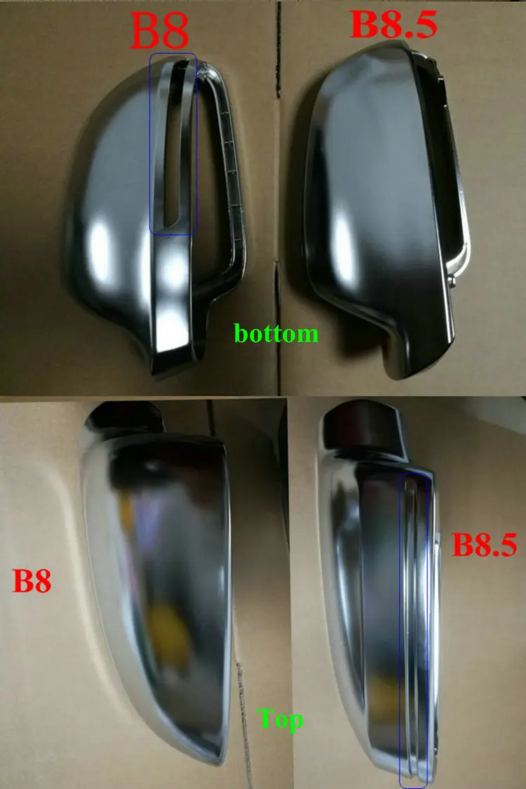 Spigelabdeckung fir den Dierspigel fir Auto A6 C6 4FQ3 SQ3 A4 A5 B8 8K A8 D3 S4 S5 S6 S8 2008 2009 2012 2015 A3 8P_voghion.com