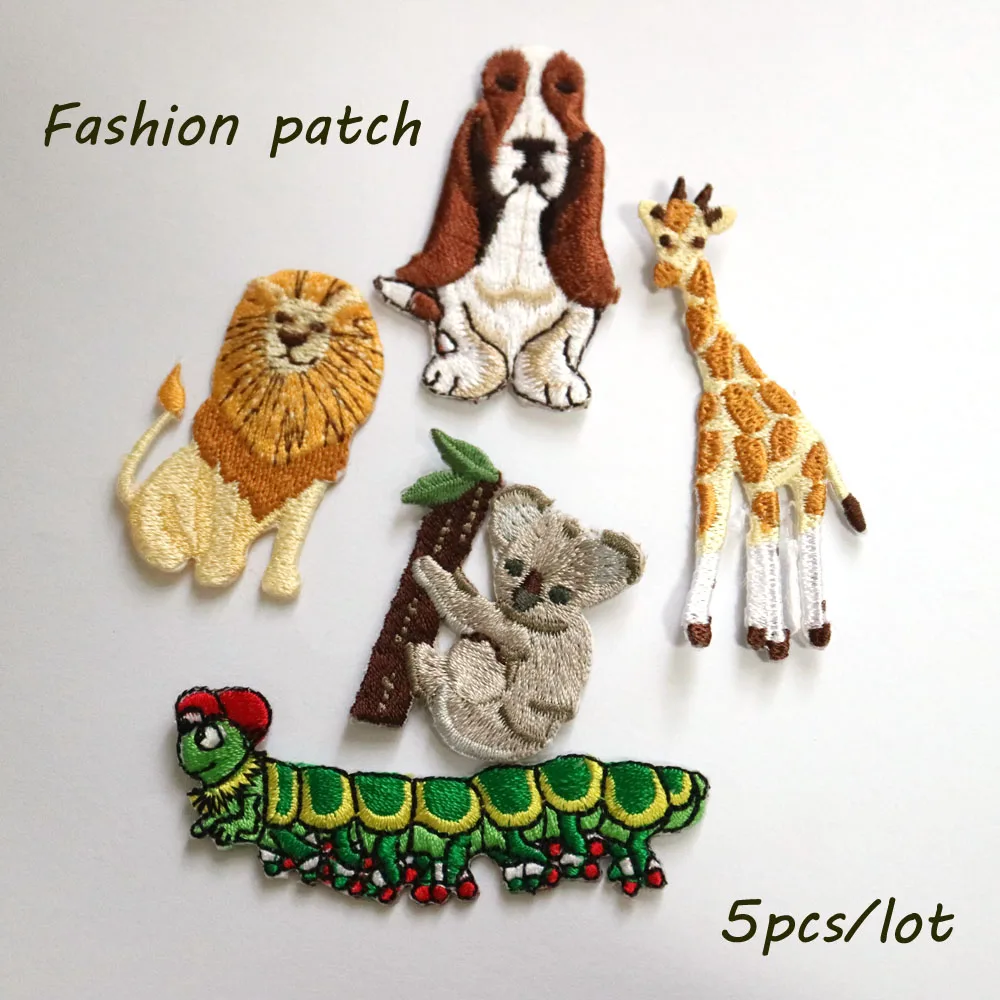 iron on animals patches
