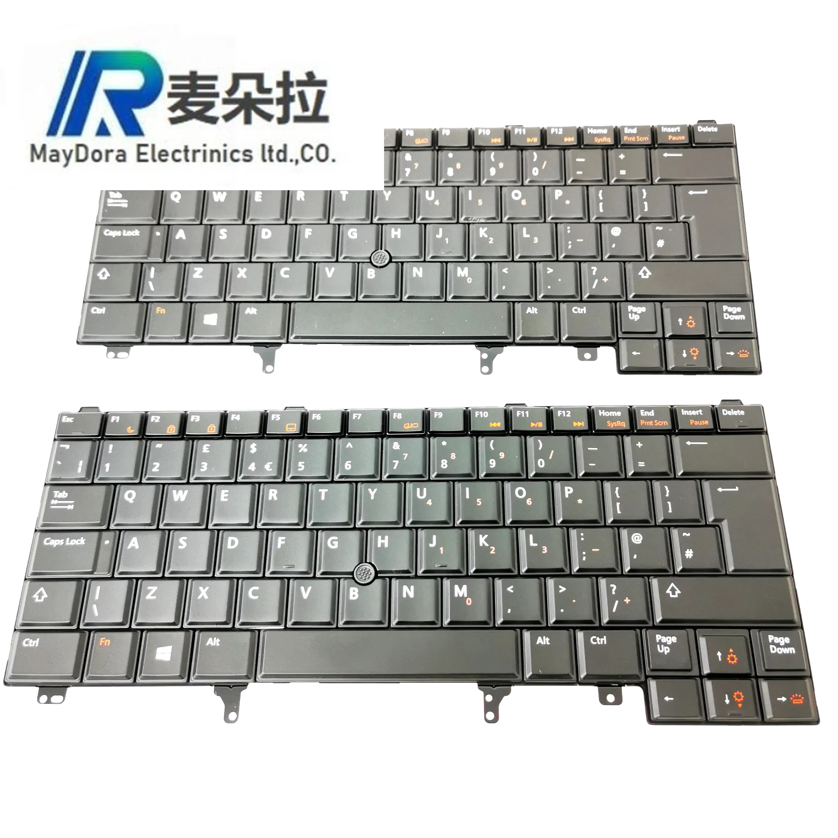 Клавиатура UK/GB для DELL LATITUDE E6420 E6430 E6320 E5420 E5430 E6220 E6230 E6330 /w клавиатура с трековой