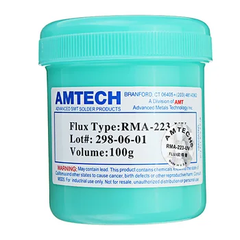 

RMA-223 Lead Free 100g Solder Flux Solder Paste for BGA Reballing Rework For PCB BGA PGA Reworking/Soldering/Reballing