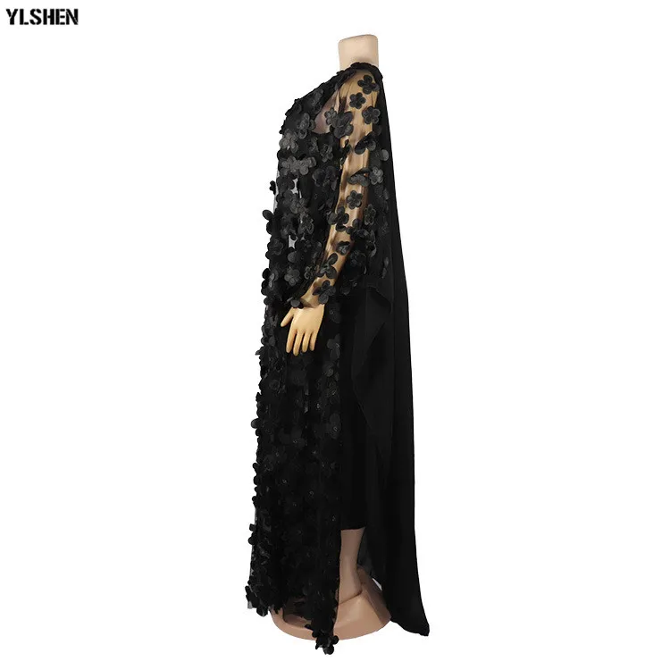 Ankara African Long Dresses for Women Autumn Clothes Basin Riche Robe Africaine Femme 2019 Dashiki Two Piece Set Dress Clothing 12