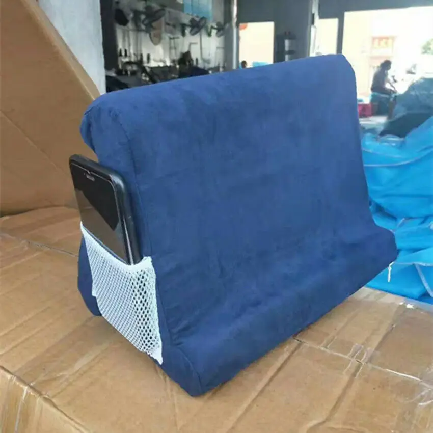 Multi-Angle Soft Pillow Lap Stand For IPad Tablet EReaders Book Magazine Holder