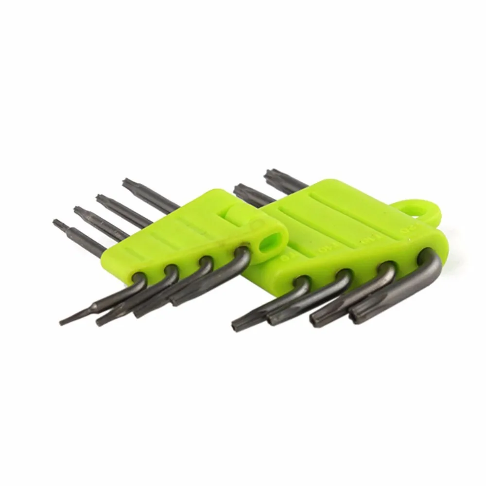8pc /Set CRV CR-V Screwdriver Screw drivers Socket Tool Set T5 T6 T7 T8 T9 T10 T15 T20 Star Repair Wrench Kit 9610