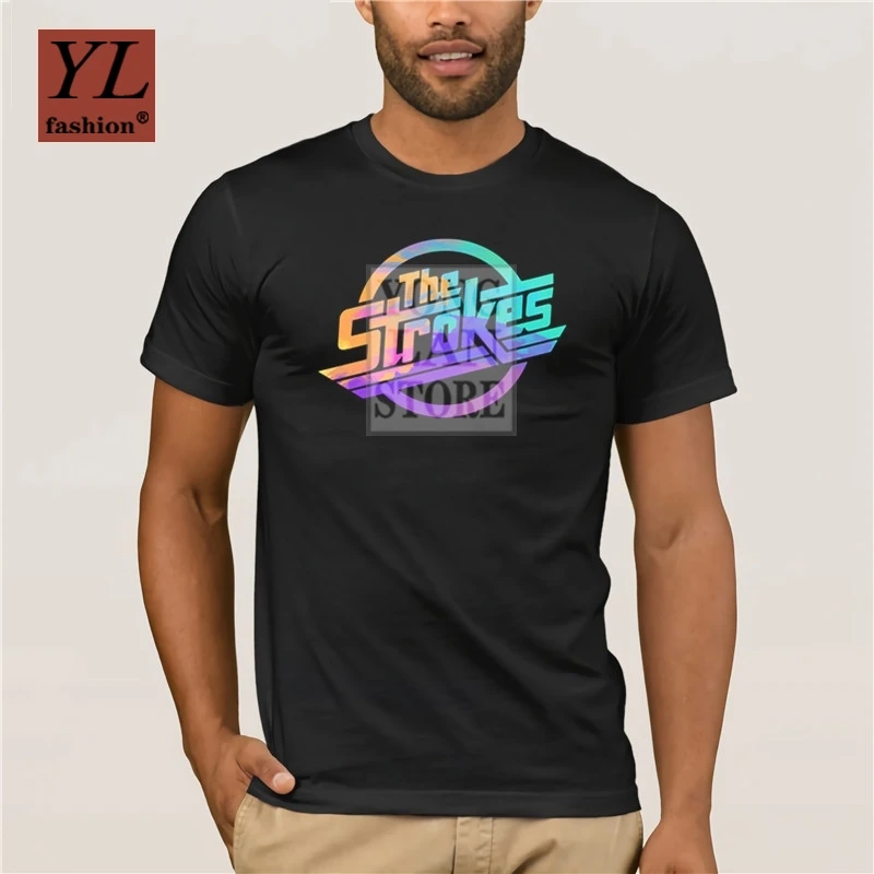 

2020 Summer Fashion Street Short Sleeve T Shirt Strokes Watercolor t shirt