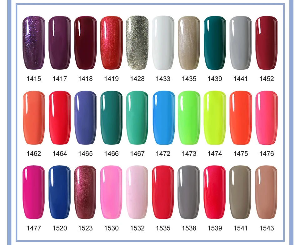 Arte Clavo Гель-лак, верхнее основание, 8 мл, красный цвет, набор гель-лаков, светодиодный лак для ногтей, гель-краска для ногтей, дизайн для ногтей, гель для ногтей с блестками