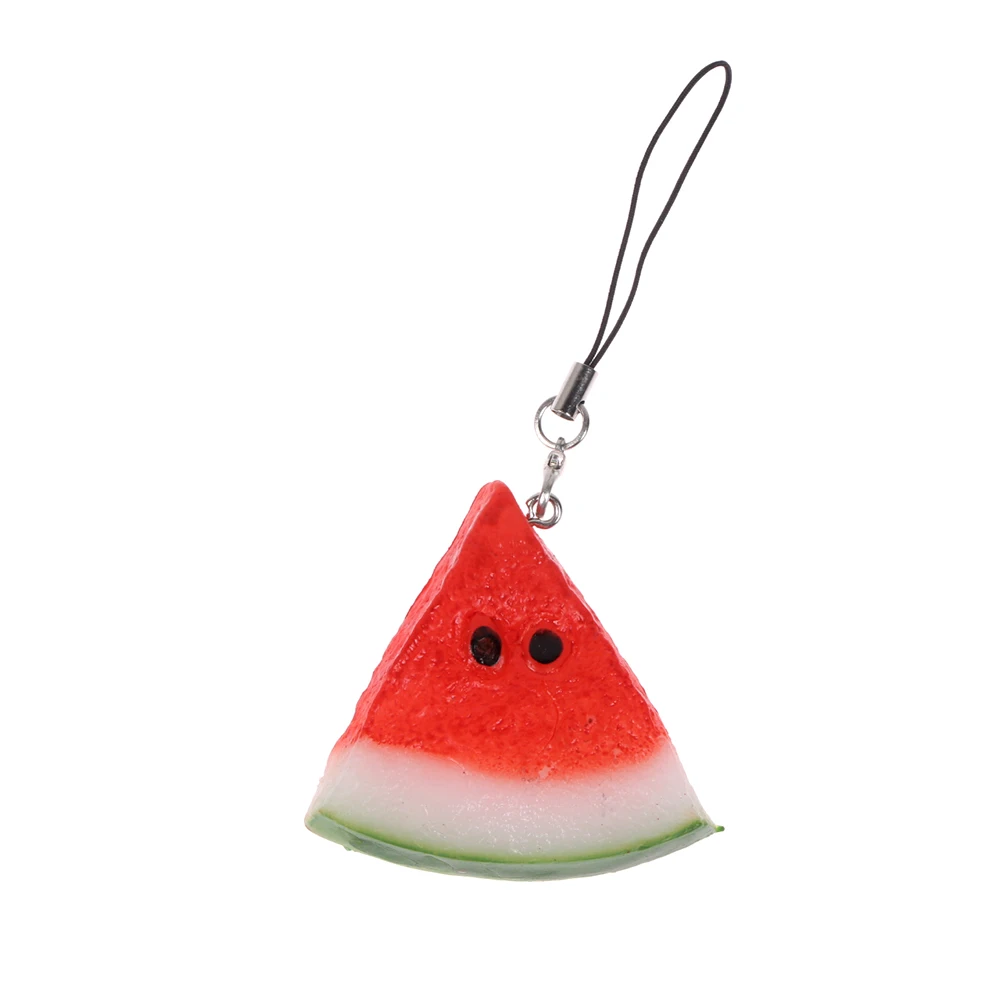 Мини брелок для ключей с фруктами арбуз клубника банан виноград|bag keychain|fruit