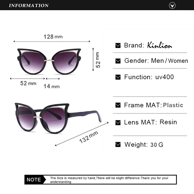 Kinlion, Модные Винтажные детские солнцезащитные очки для девочек, кошачий глаз, негабаритные солнцезащитные очки, Ретро стиль, детские солнцезащитные очки, очки с УФ-защитой