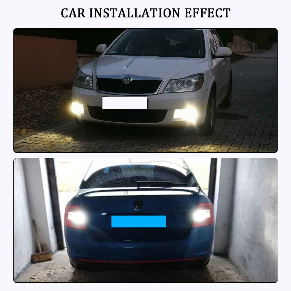 KAMMURI белого Нет Ошибка P21W светодиодный лампы для Skoda Octavia 1 2 3 MK1 MK2 MK3 RS A5 A7 5E 1Z 1U светодиодный резервный Фары заднего хода(1996