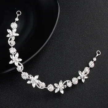 

Bridal Headwear HairBand Handmade Crystal bridal headband wedding Hair Accessories Party ornaments Headdress TS42