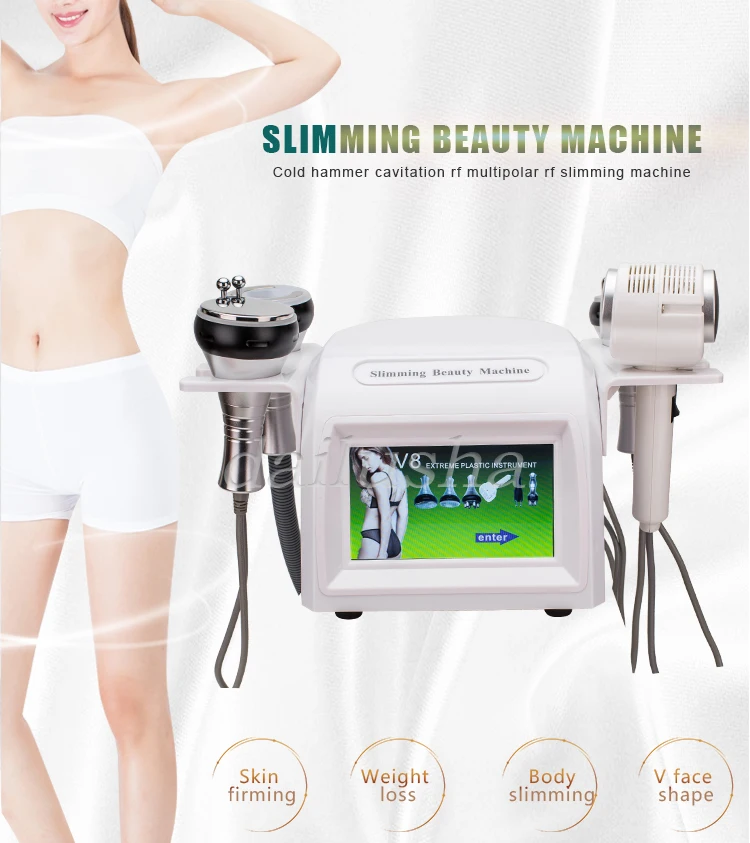 Горячая Красота оборудование пять в одном замороженный жир растворяющий криотерапия для похудения тела машина
