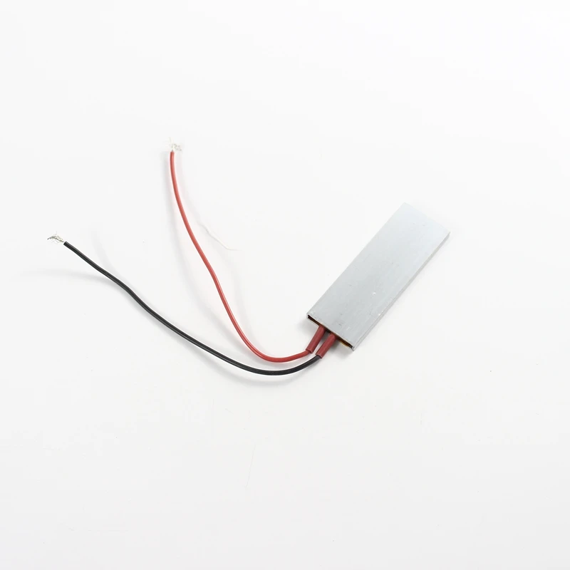 1pc 80x30mm 110V 230 Degree Celsius Aluminum PTC Heater Element Constant Thermostat Thermistor Air Heating Sensor With Shell