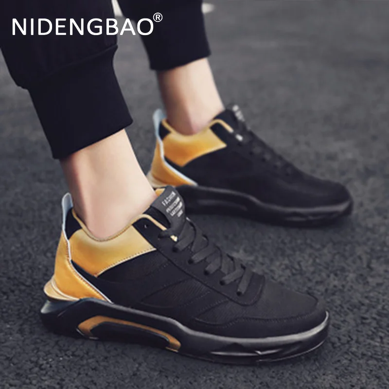 Кроссовки мужские высокие легкие дышащие спортивные туфли для улицы прогулочная