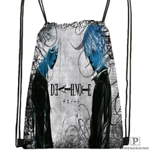 Изготовленная на заказ походная сумка на шнурке для мужчин и женщин, милый рюкзак для детей(черная спинка) 31x40 см#180531-01-08