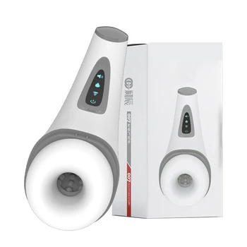 Sex Toys Erotic Blowjob Cup Strong Air Sucking Heating Male Masturbator Automatic Masturbation Goods machine Vacuum For Men 3