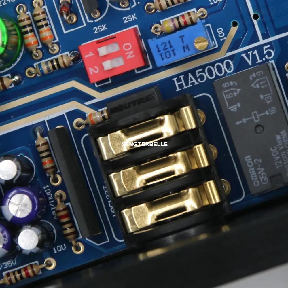 Finished FET Pure Class A Desktop Headphone Amplifier Refer HA5000 Circuit