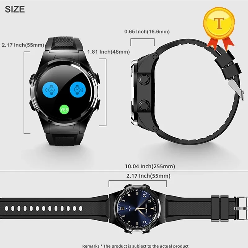 Новинка 2020 умные часы Bluetooth 4 2 наушники гарнитура в 1 полный сенсорный дисплей