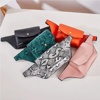 

Pillow Waist Bags for Women New 2019 Serpentine Fashion Small Phone Belt Bags Ladies Travel Fanny Pack Bum Belt Wallet Female
