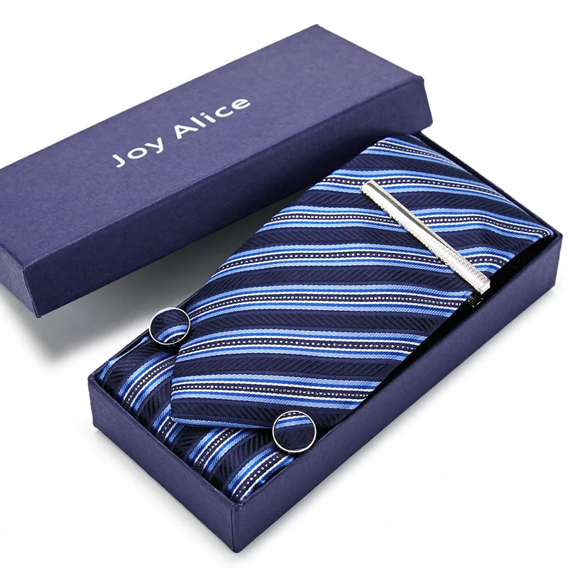 

Designer Ties For Men 50 Styles Brown 100% Silk Neckties Hanky Cufflinks&tie clips Set For Men Wedding Party Tie Set